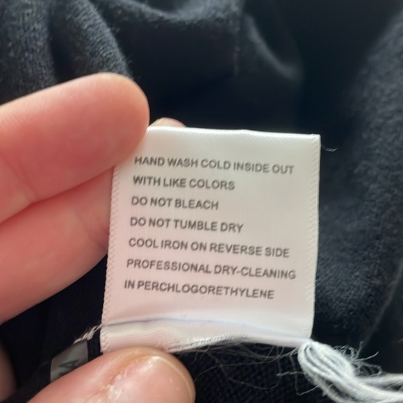 VGUC L’ecole Dês Femmes Women’s Knit Black Bodysuit w/ Lace Sleeve Detail Sz S - Picture 3 of 11